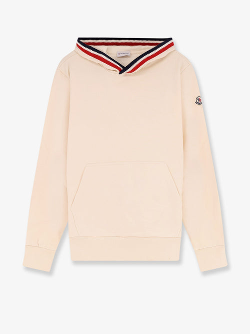 Moncler Cotton hoodie - Bianco