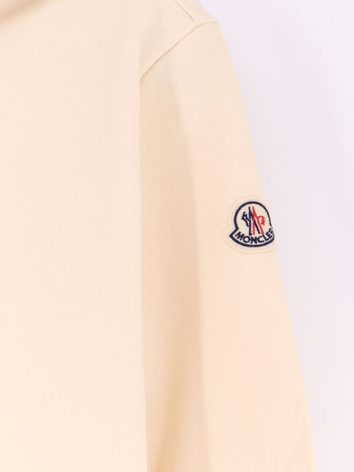 Moncler Cotton hoodie - Bianco