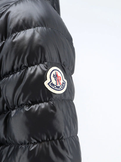 MONCLER - Igelhood recycled longue saison short down jacket
