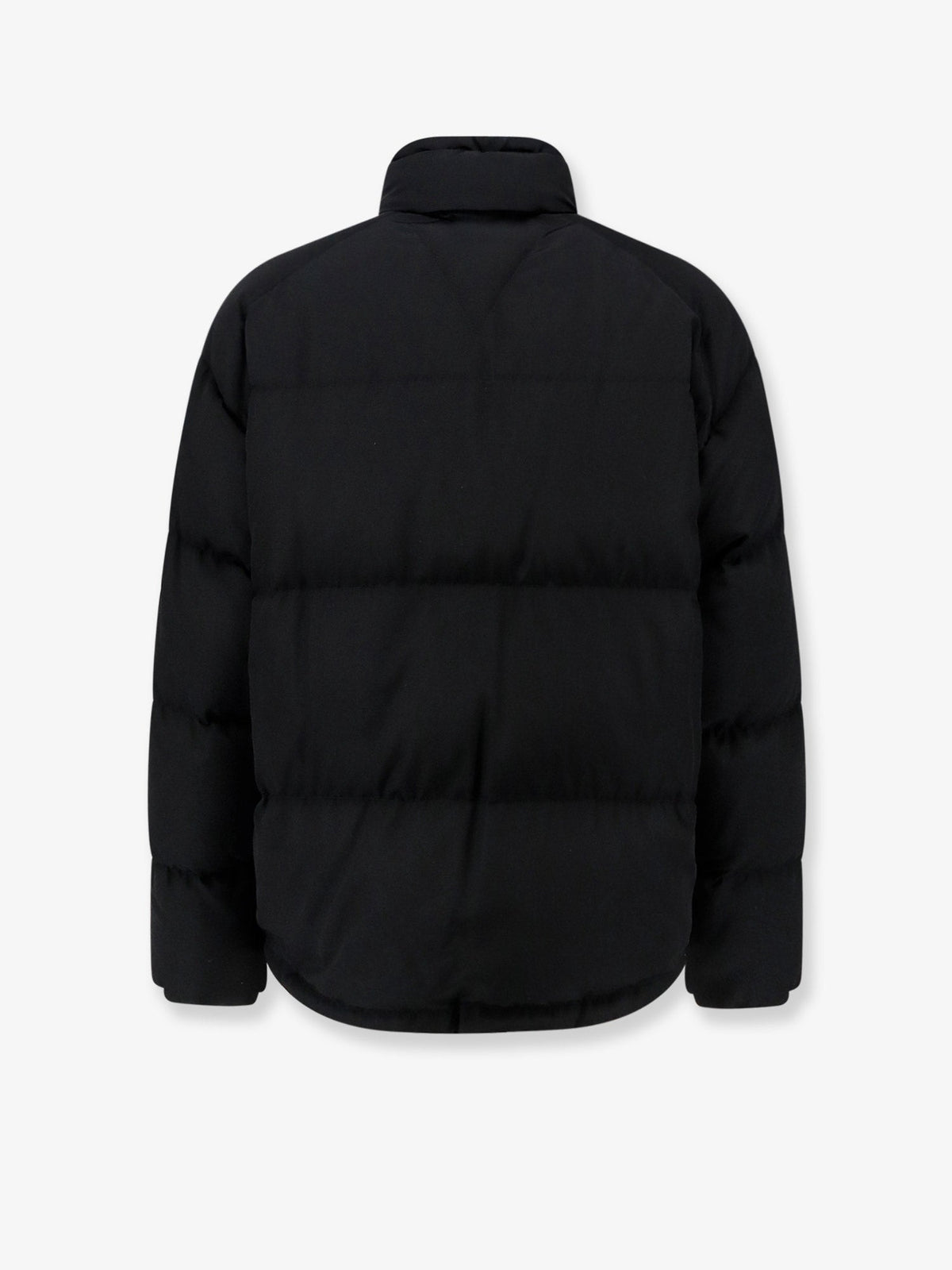 Moncler Verone nylon and cotton down jacket - Black