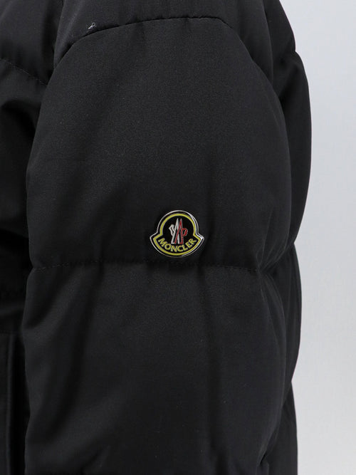 Moncler Verone nylon and cotton down jacket - Black