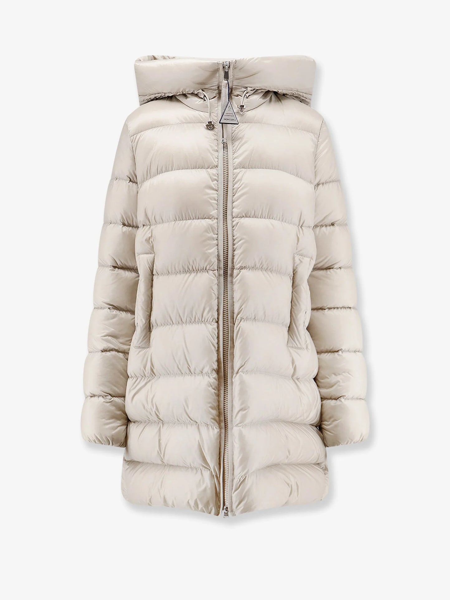 MONCLER - Suyenne hooded long down jacket