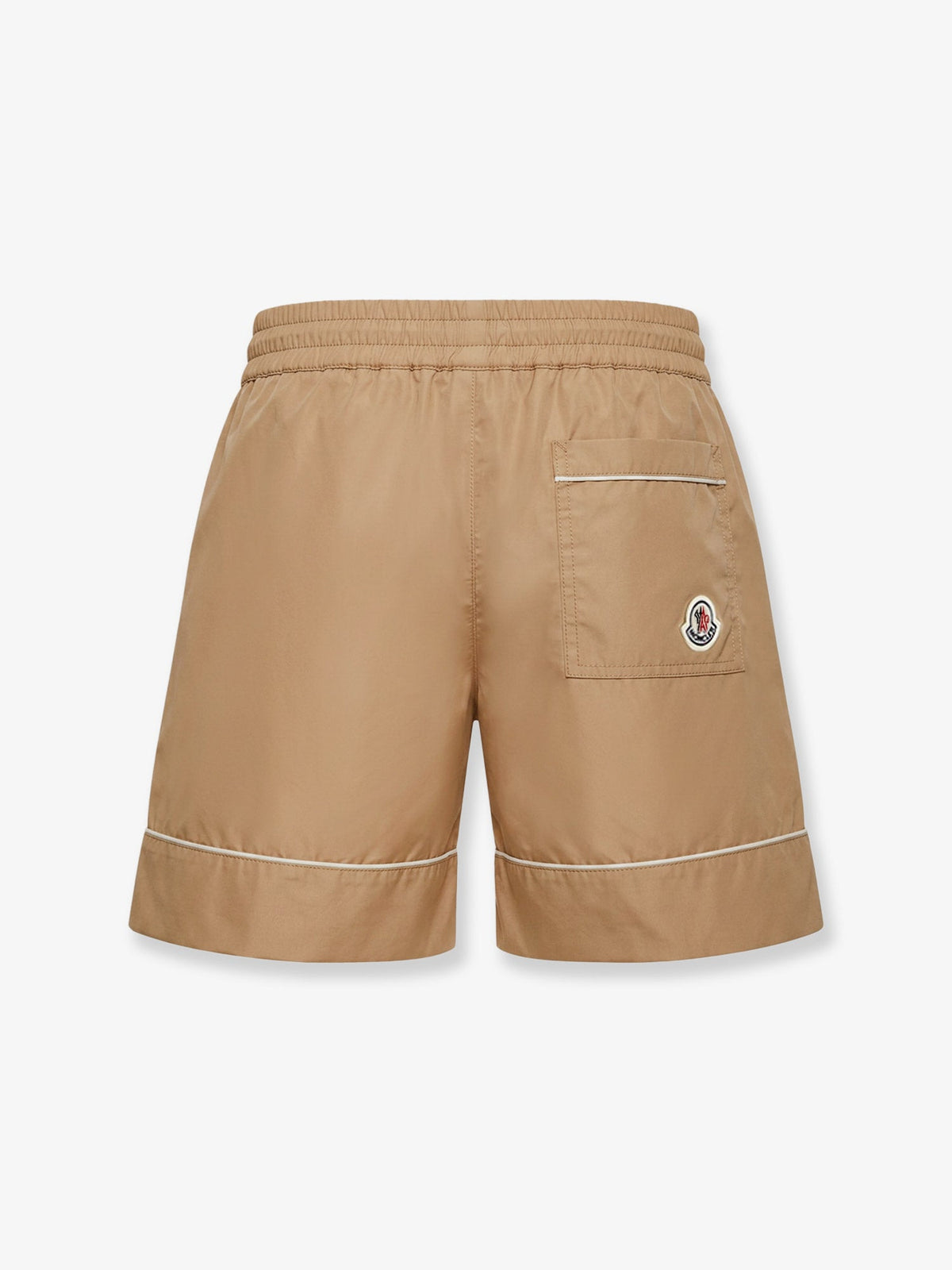 Moncler Cotton blend shorts - Beige