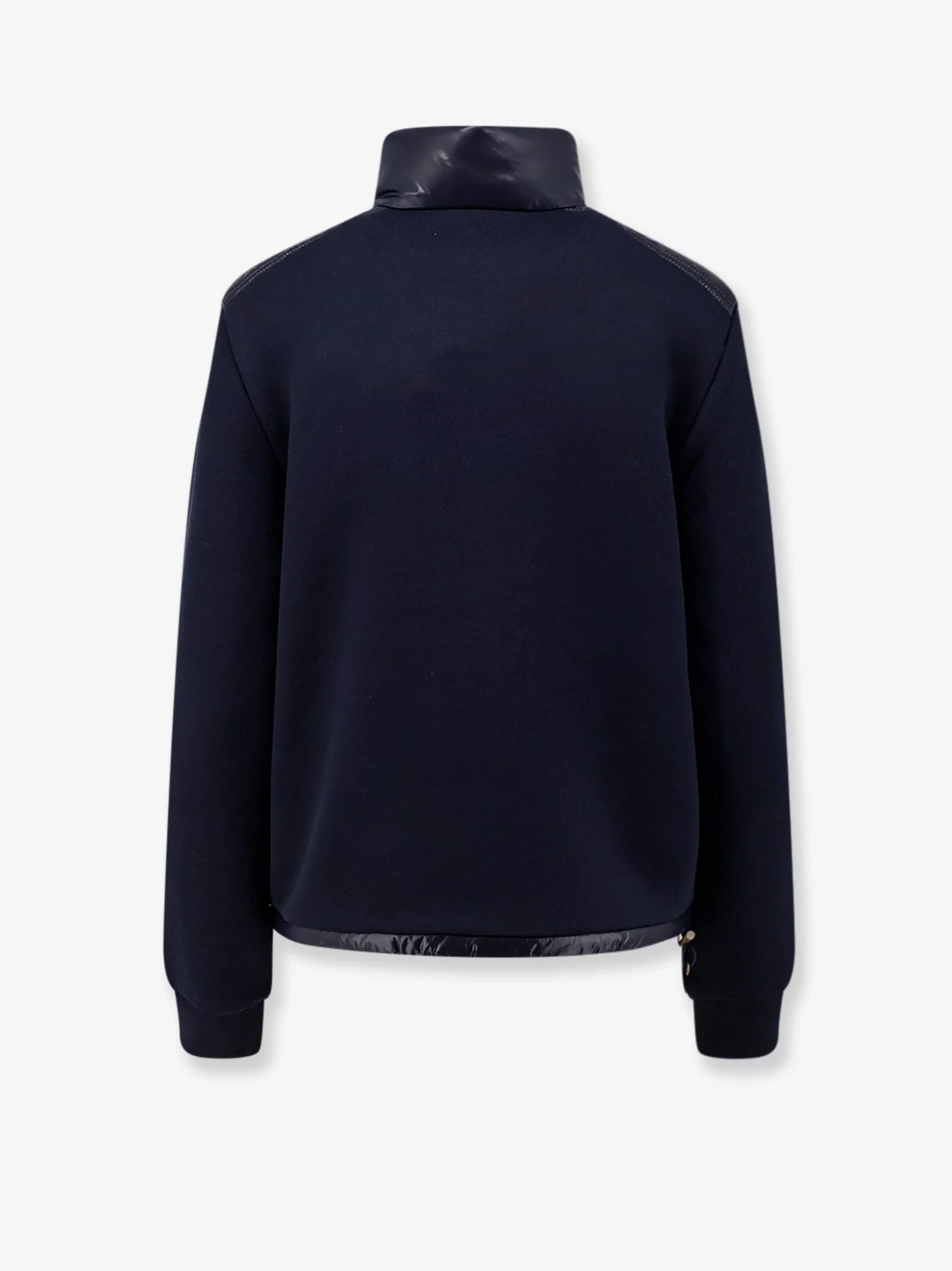 MONCLER - Padded jacket with fabric details