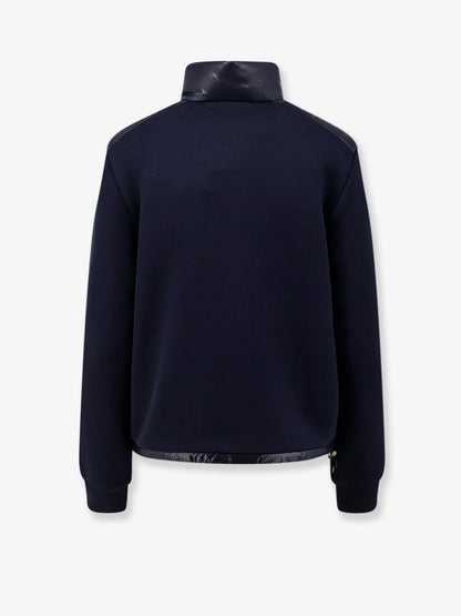 MONCLER - Padded jacket with fabric details