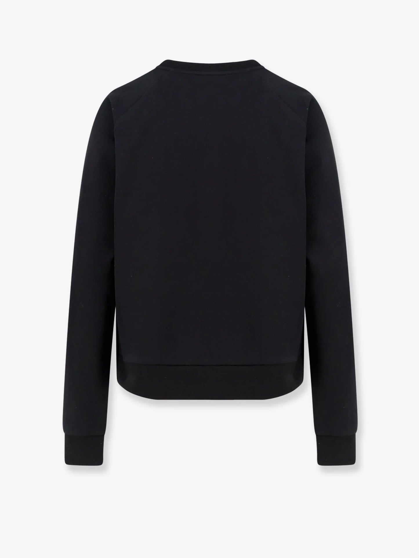 MONCLER - Cotton sweatshirt with front logo
