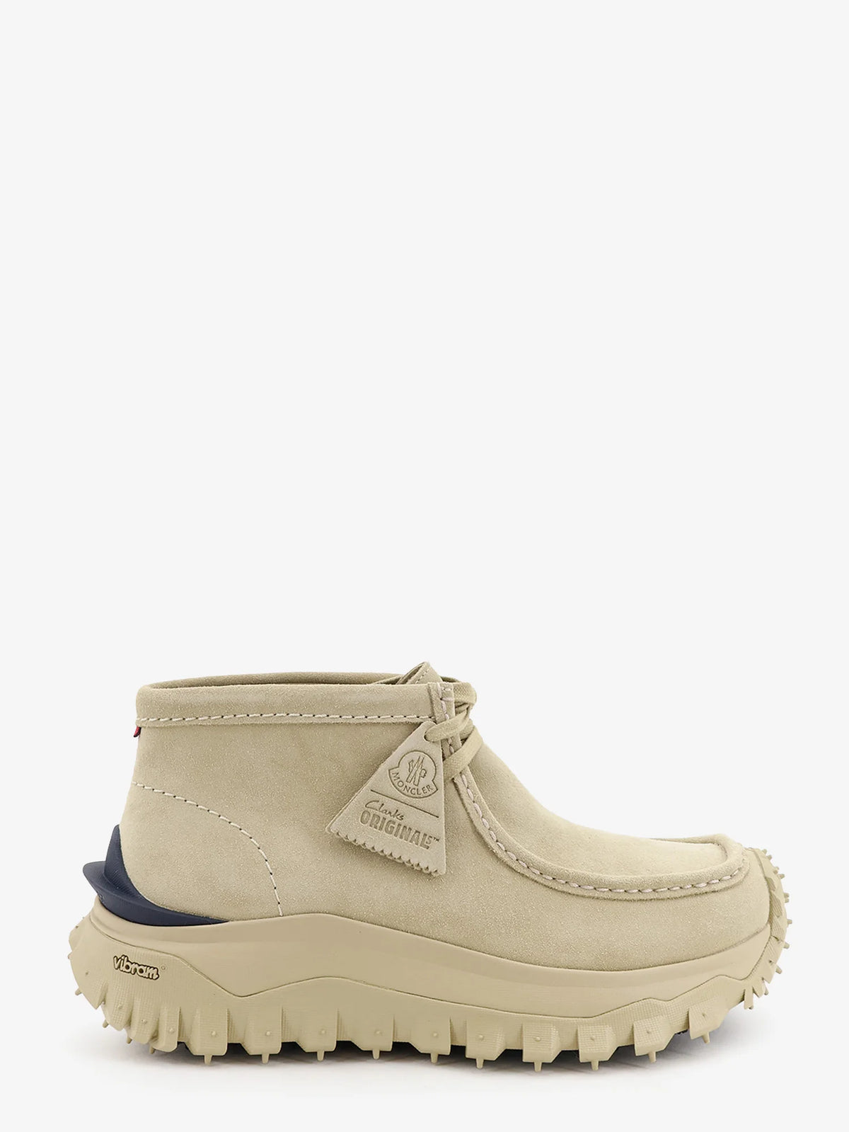 MONCLER - Trailgrip Wallabee GTX Moncler x Clarks Originals suede Boots