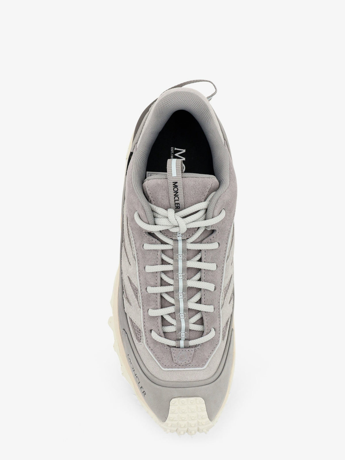 Moncler Trailgrip Apex Craft GTX mesh and suede sneakers - Grigio