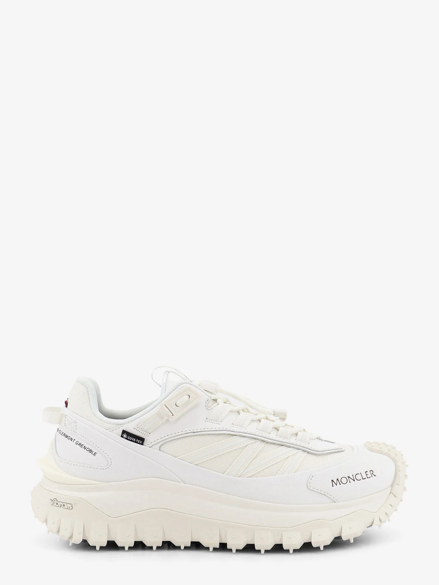 MONCLER - Trailgrip GTX nylon and leather sneakers with Goretex inserts