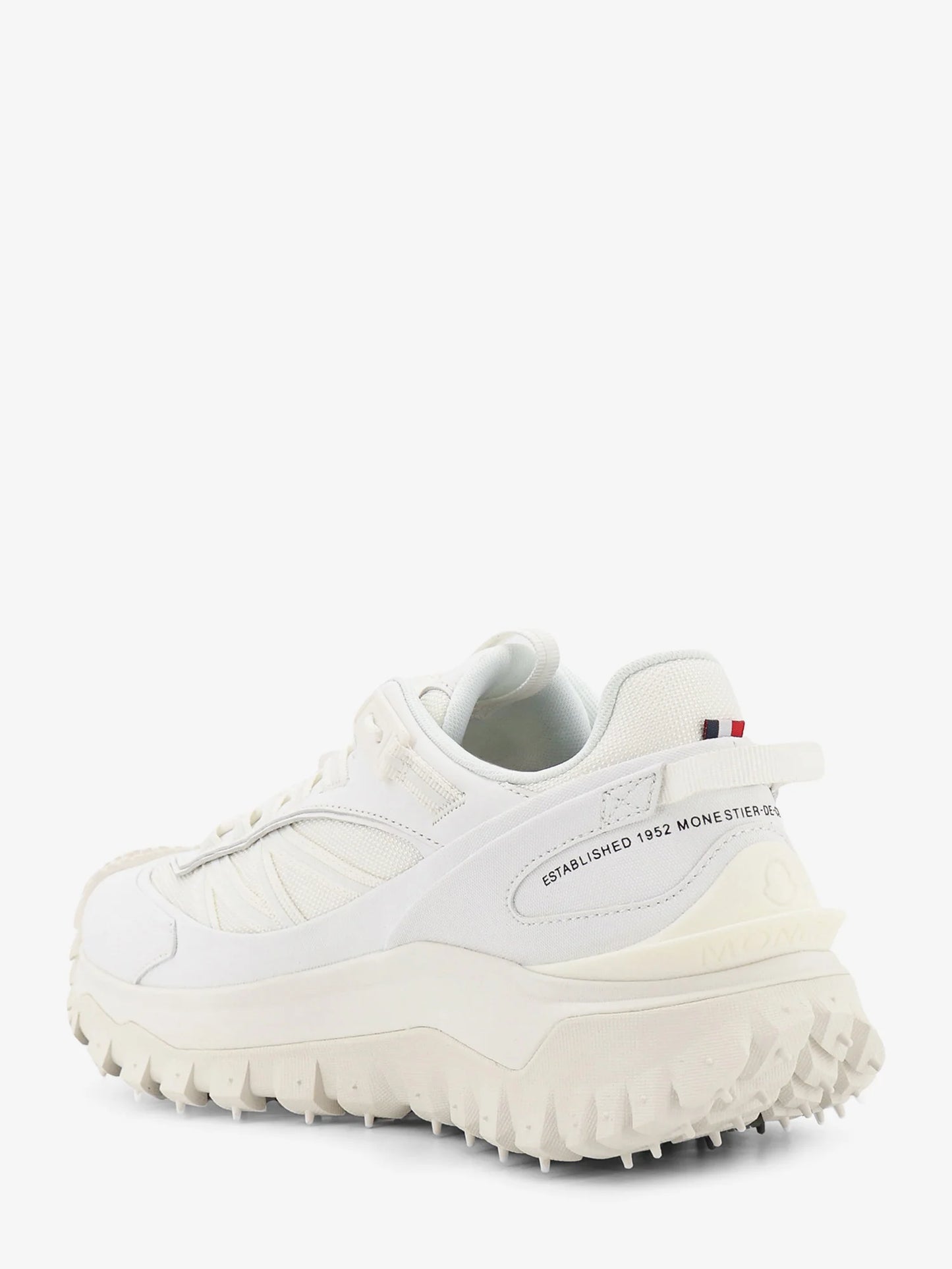 MONCLER - Trailgrip GTX nylon and leather sneakers with Goretex inserts