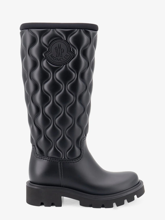 MONCLER - Kickstream Quilt PVC and neoprene rain boots
