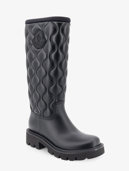 MONCLER - Kickstream Quilt PVC and neoprene rain boots