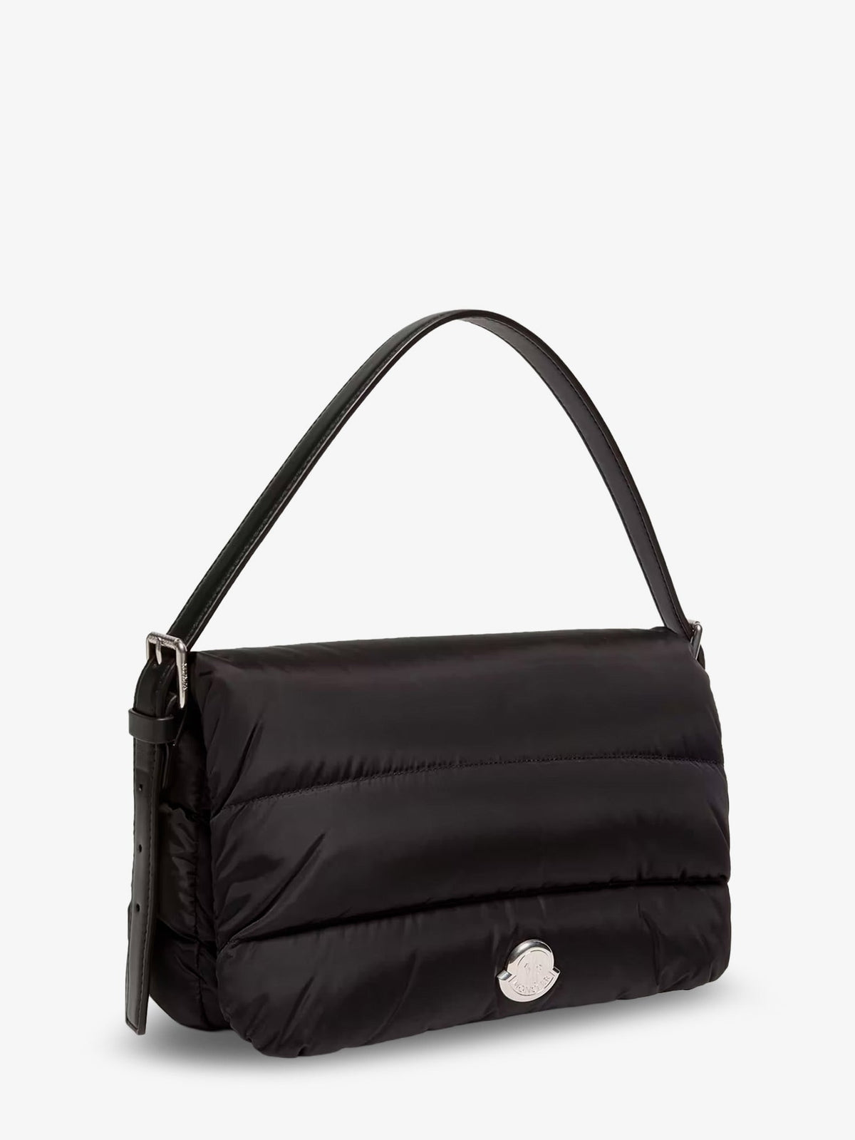 Moncler Caradoc padded nylon shoulder bag - Nero