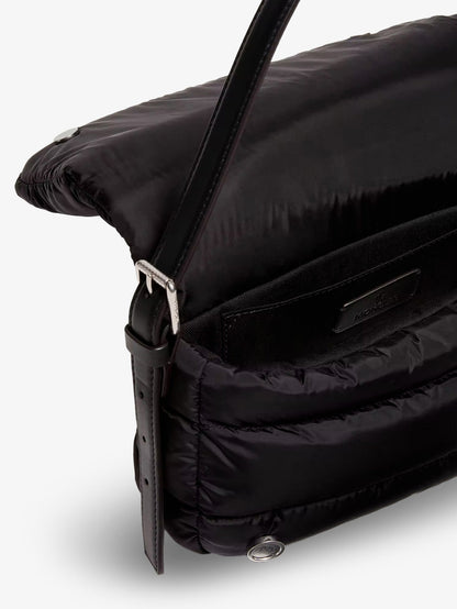 Moncler Caradoc padded nylon shoulder bag - Nero
