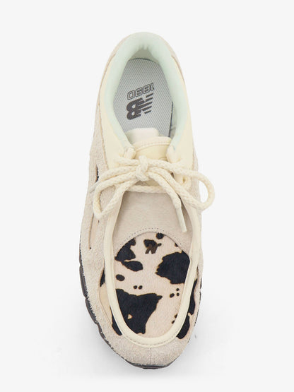 New Balance ABZORB U1890 calf-hair sneakers - Angora