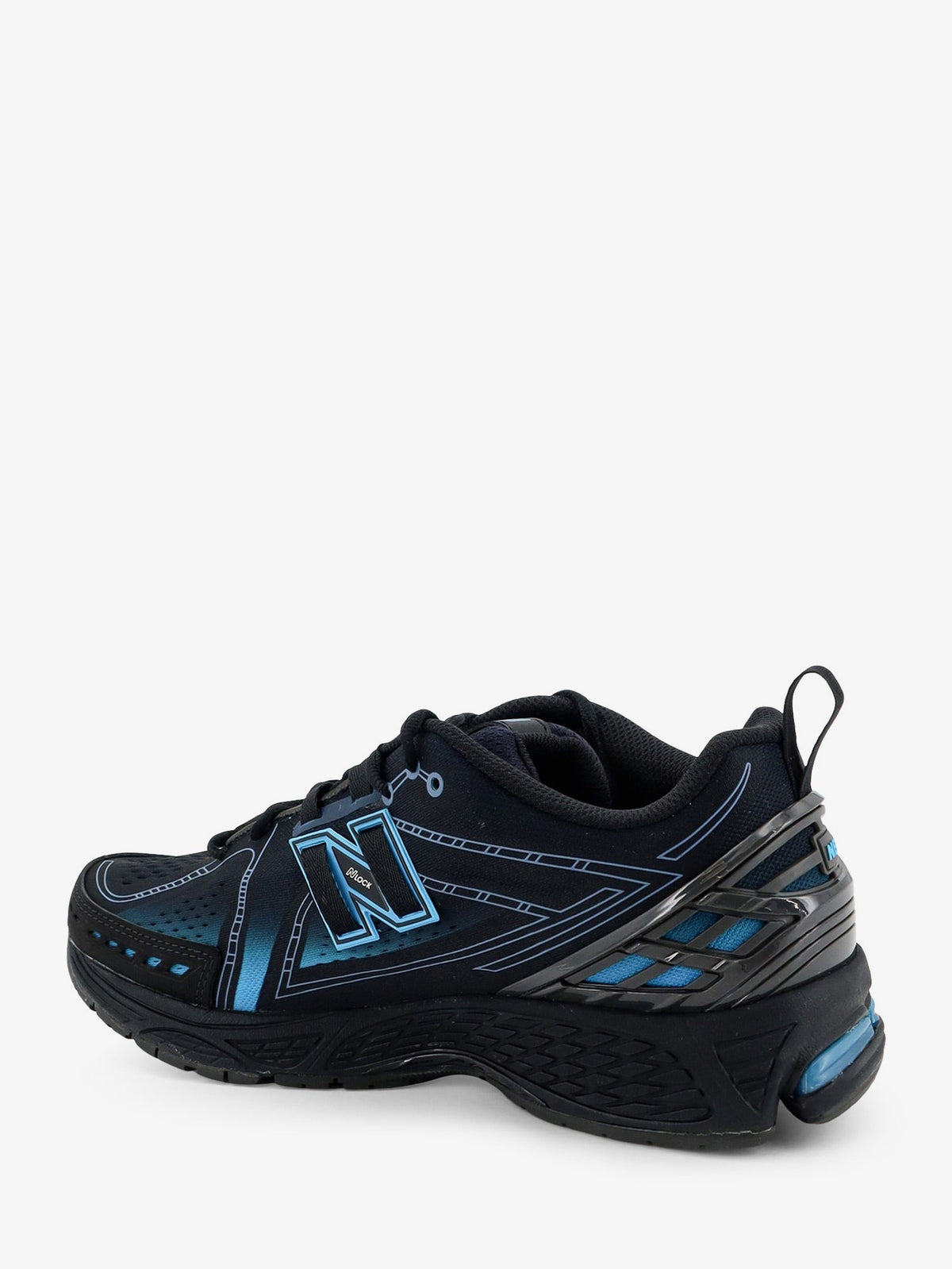 New Balance U1906 technical fabric sneakers with iconic side logo - Black