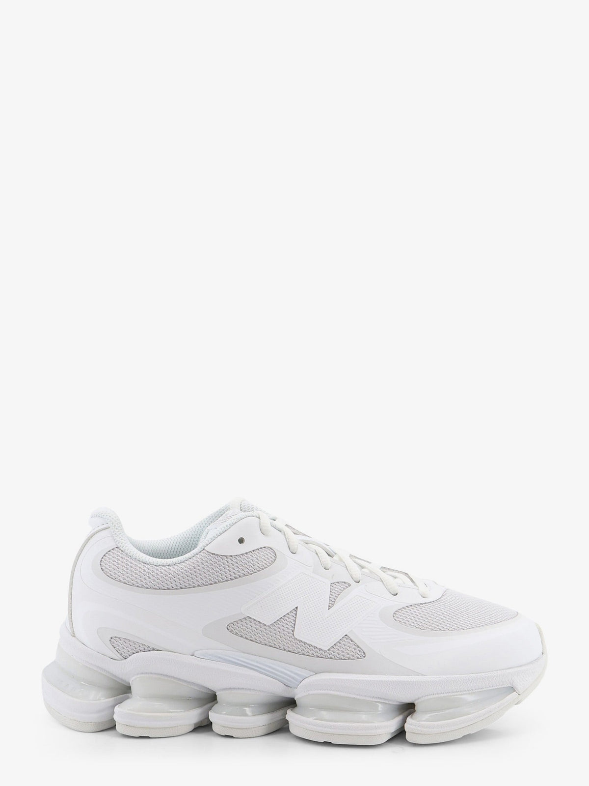 New Balance 20008 technical fabric sneakers with side logo - White