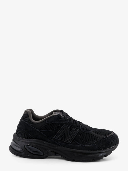 New Balance U2010 sneakers in mesh and suede with iconic side logo - Black