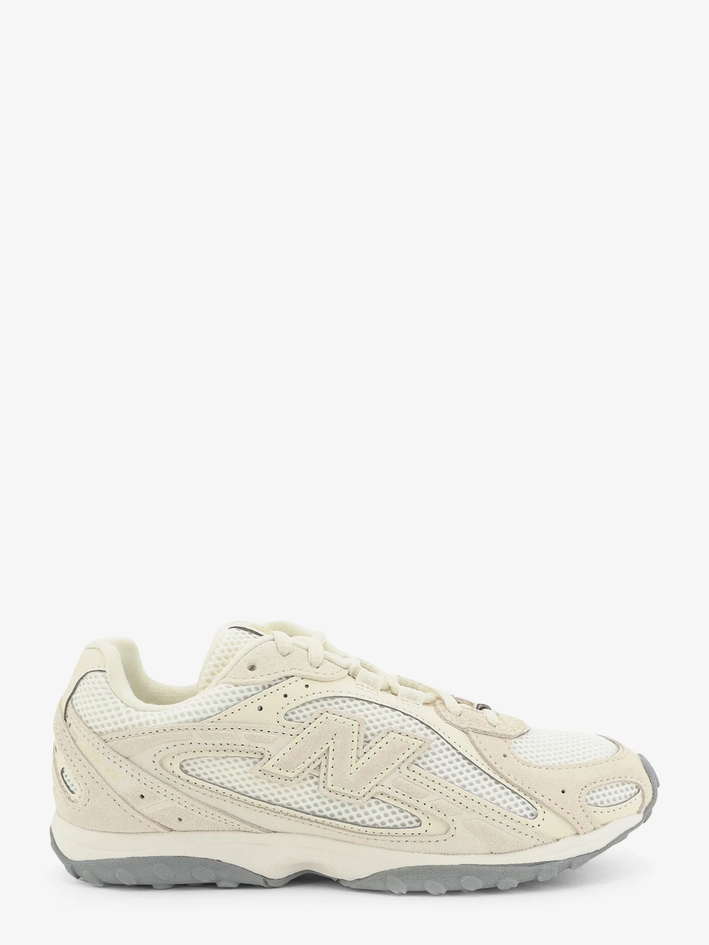 NEW BALANCE - U204L mesh and suede sneakers