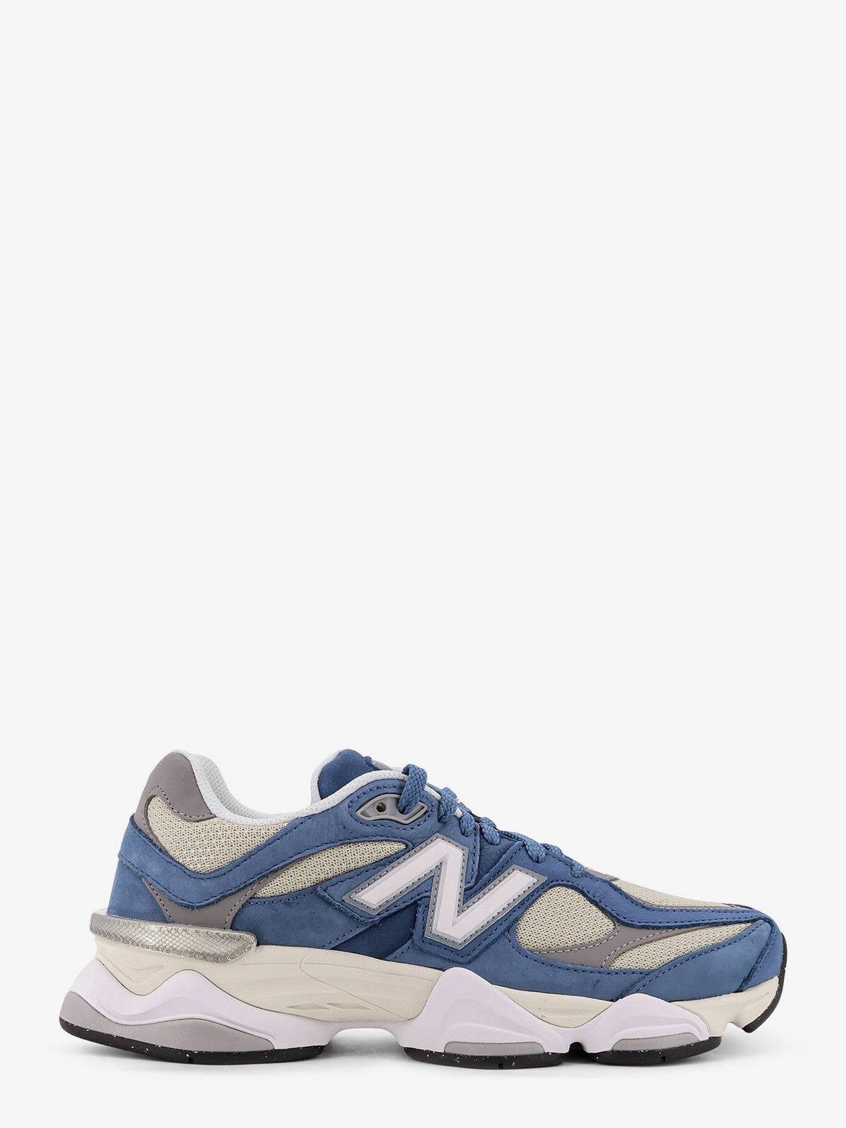 New Balance 9060 mesh low-top sneakers with suede inserts - Blue