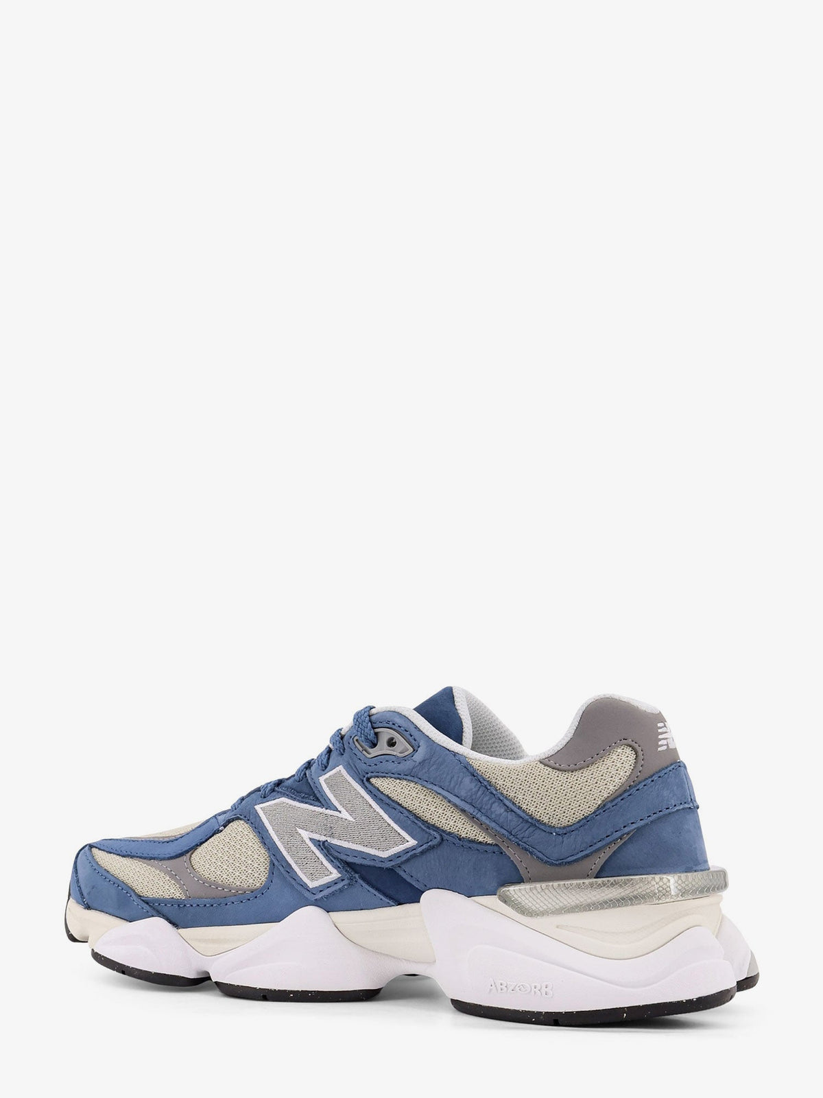 New Balance 9060 mesh low-top sneakers with suede inserts - Blue