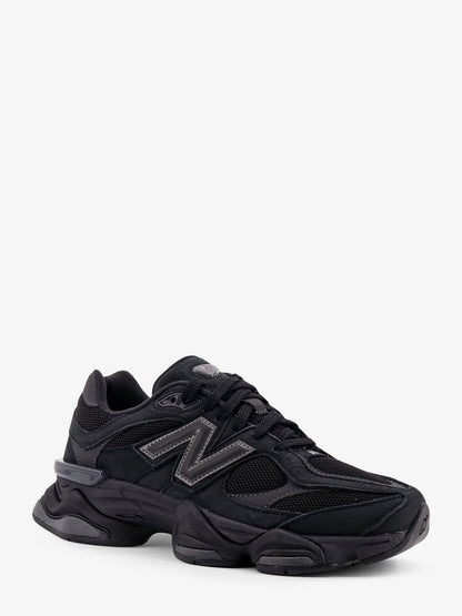 New Balance 9060 mesh and leather sneakers - Nero