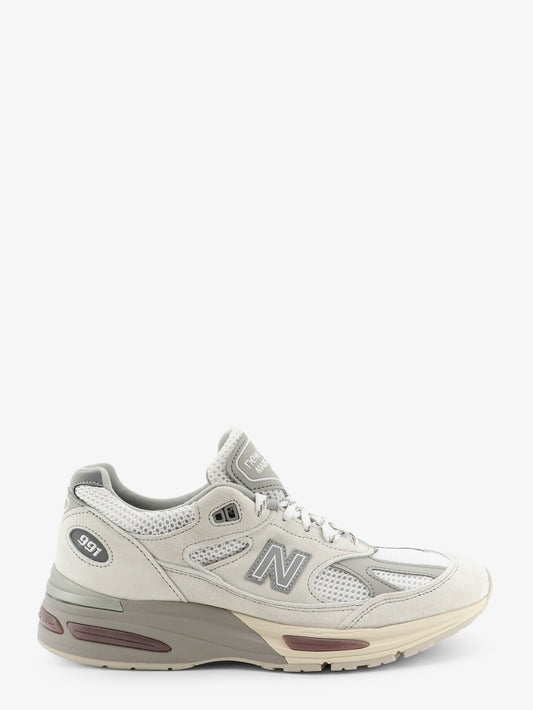 New Balance U991 sneaker in mesh and suede - Brillante