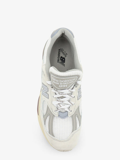 New Balance U991 sneaker in mesh and suede - Brillante