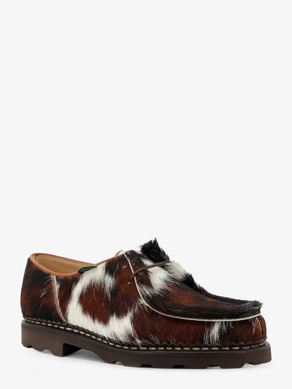 Paraboot Michael ponyskin lace-up - Marrone