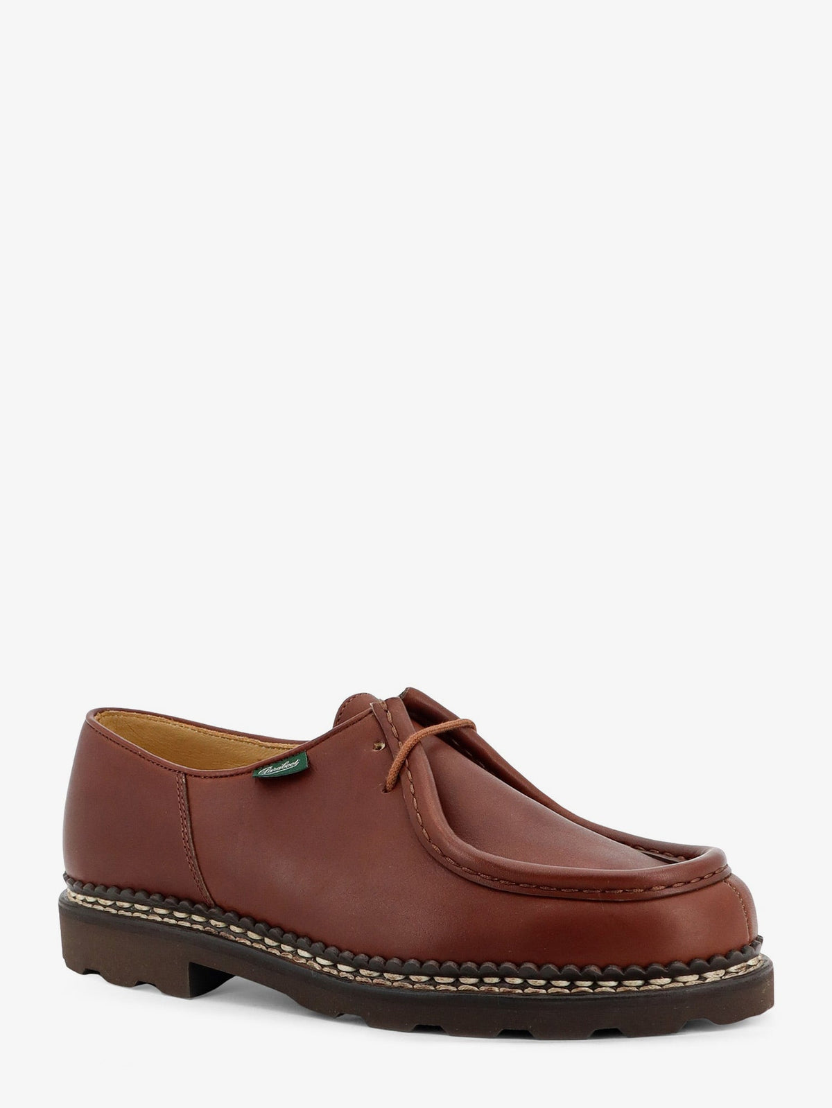Paraboot Michael leather lace-up - Marrone