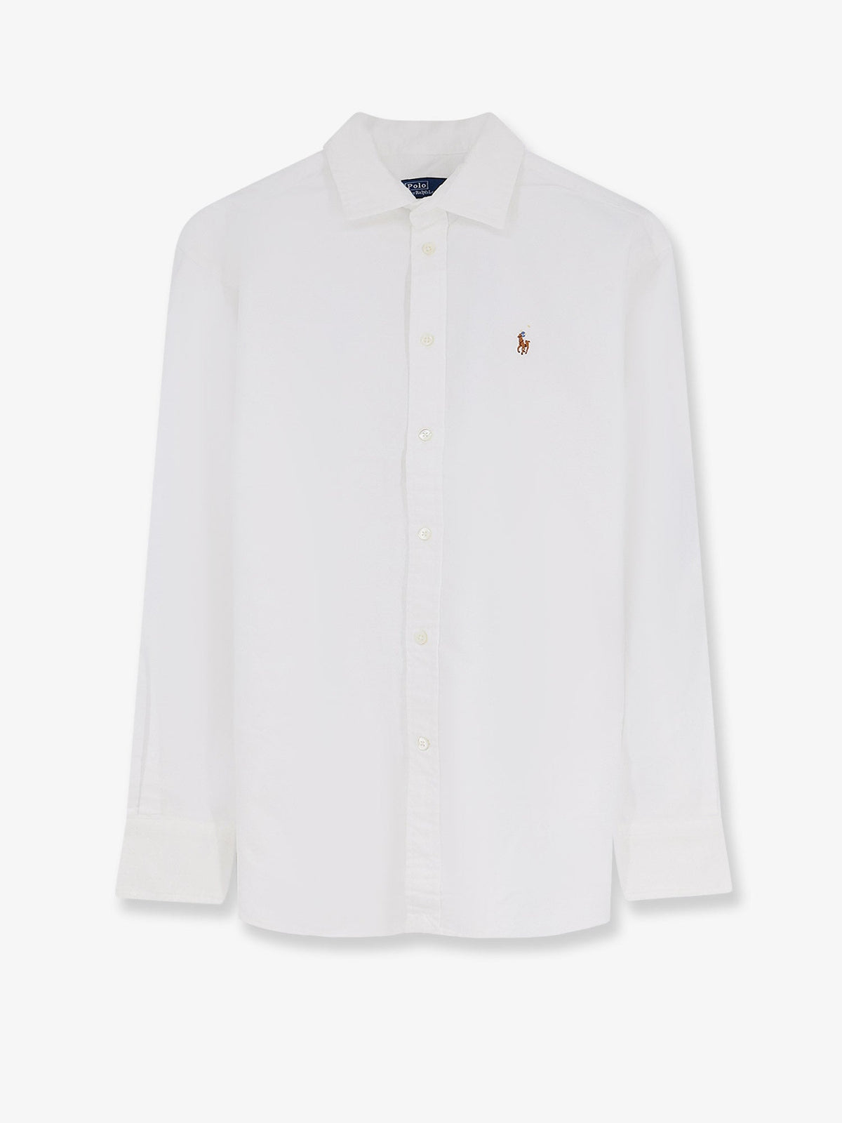 Polo Ralph Lauren Cotton shirt with logo on the front - Bsrwhite