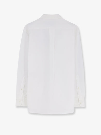 Polo Ralph Lauren Cotton shirt with logo on the front - Bsrwhite