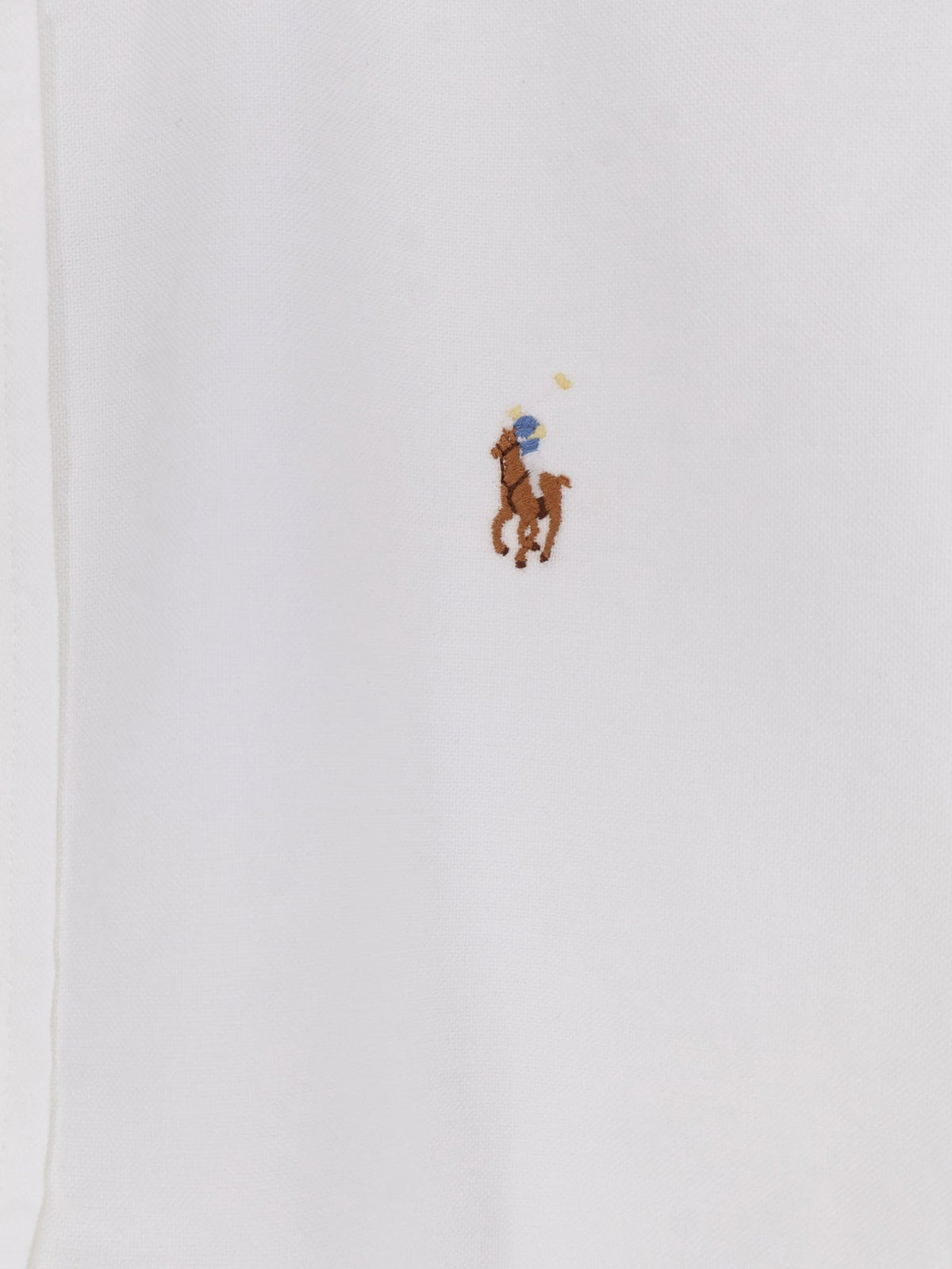 Polo Ralph Lauren Cotton shirt with logo on the front - Bsrwhite