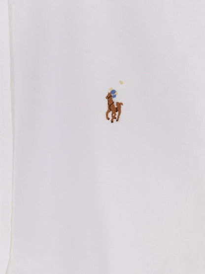 Polo Ralph Lauren Cotton shirt with logo on the front - Bsrwhite