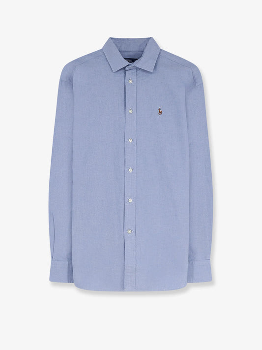Polo Ralph Lauren Cotton Shirt With Logo On The Front