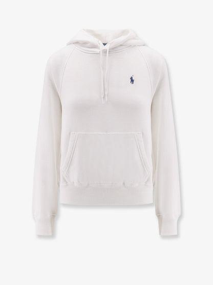 Polo Ralph Lauren Hooded cotton sweatshirt - White