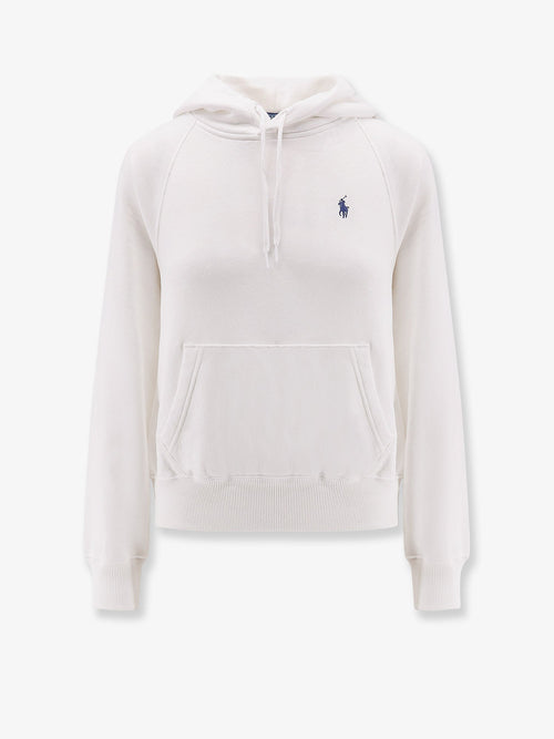 Polo Ralph Lauren Hooded cotton sweatshirt - White