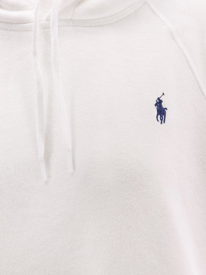 Polo Ralph Lauren Hooded cotton sweatshirt - White