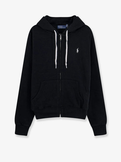 Polo Ralph Lauren Cotton Blend Sweatshirt With Embroidered Logo On The Front