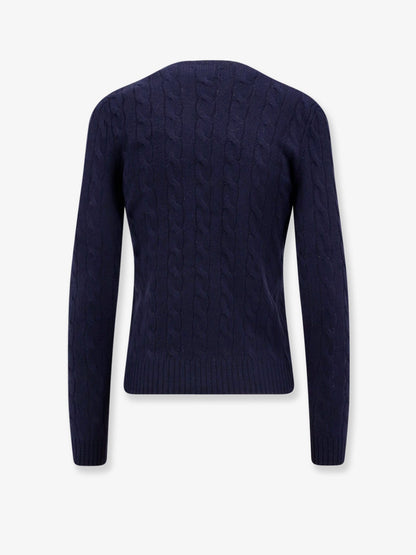 Polo Ralph Lauren Certified wool and cashmere sweater - Hunternavy