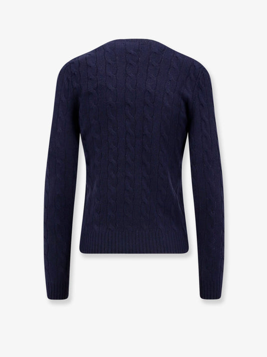 Polo Ralph Lauren Certified wool and cashmere sweater - Hunternavy