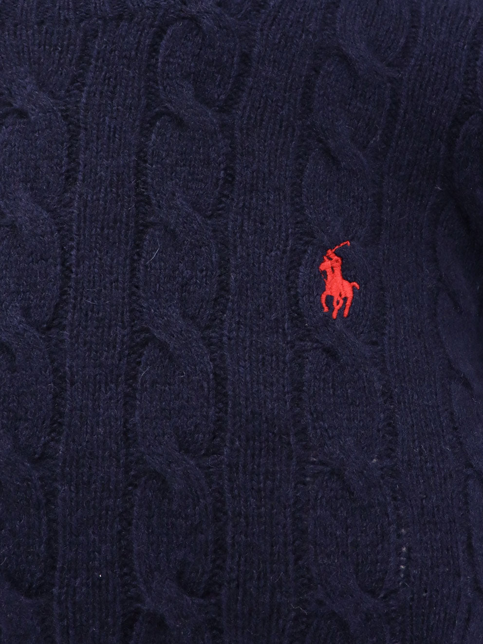 Polo Ralph Lauren Certified wool and cashmere sweater - Hunternavy