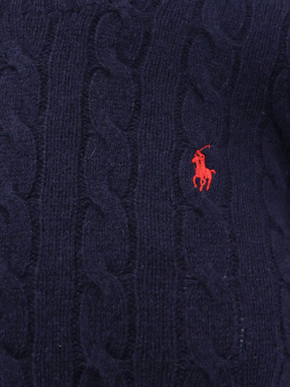 Polo Ralph Lauren Certified wool and cashmere sweater - Hunternavy