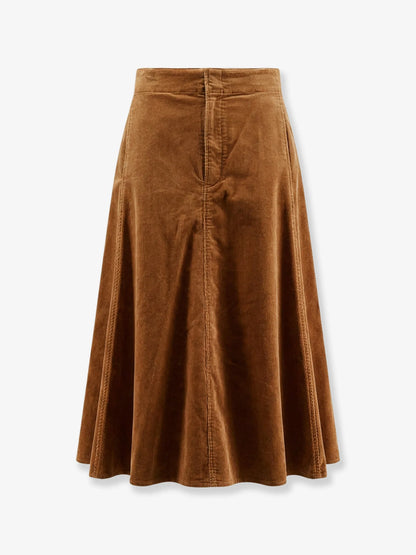POLO RALPH LAUREN - A-Line corduroy skirt