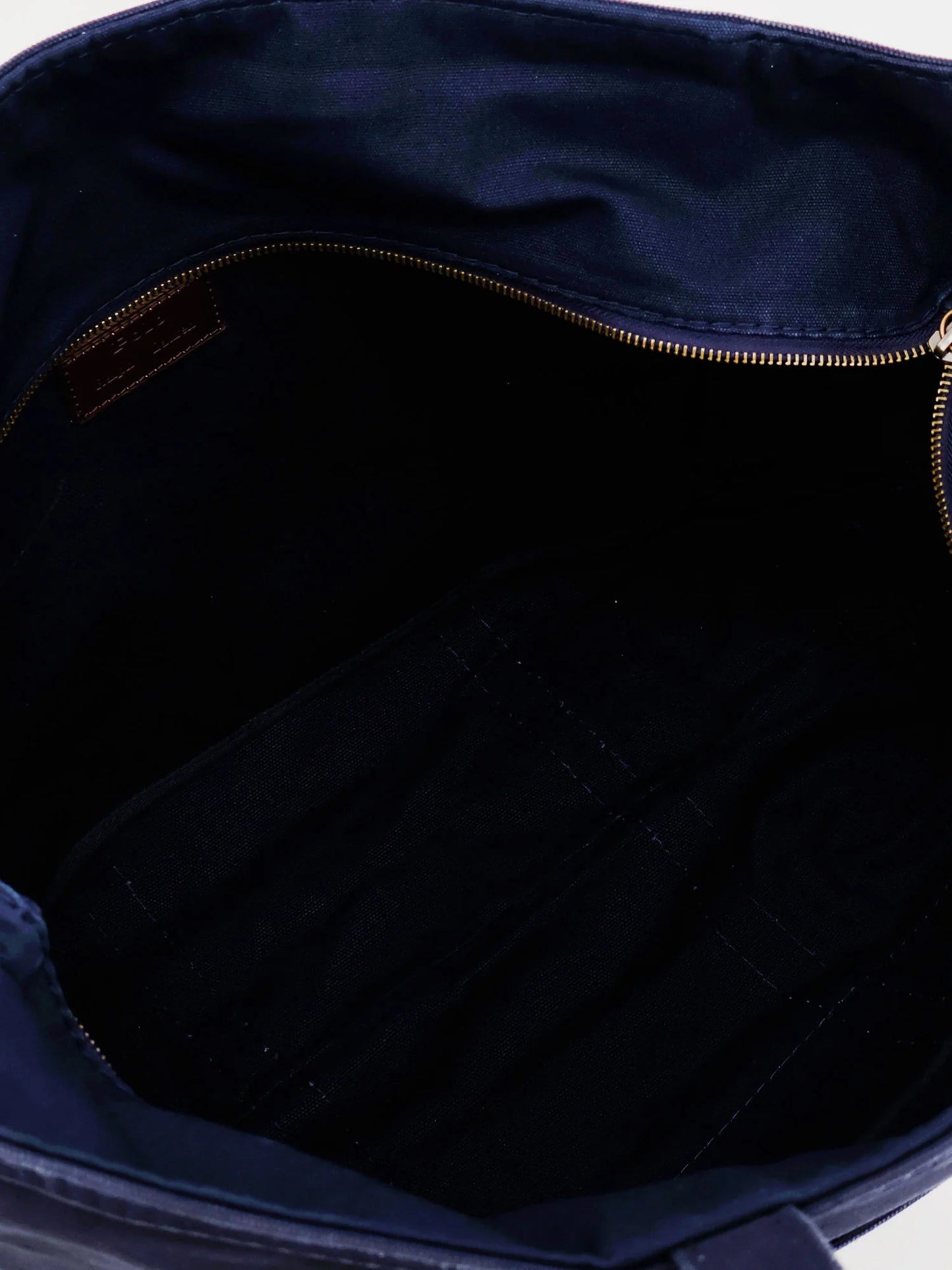 POLO RALPH LAUREN - Denim shoulder bag with embroidered logo on the front