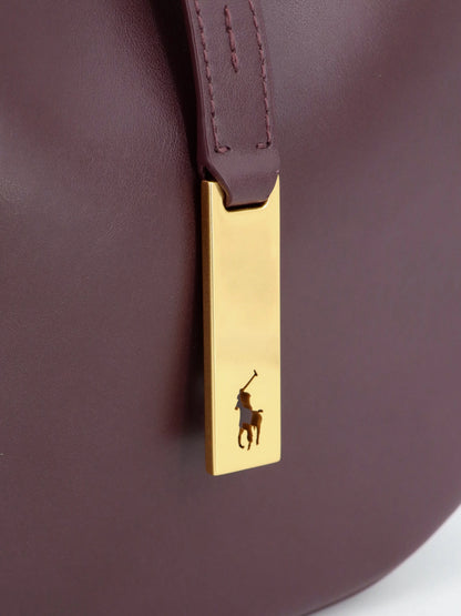 POLO RALPH LAUREN - Leather ID Shoulder Bag