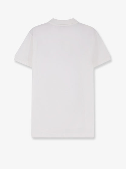 Polo Ralph Lauren Cotton polo shirt with embroidered logo - White