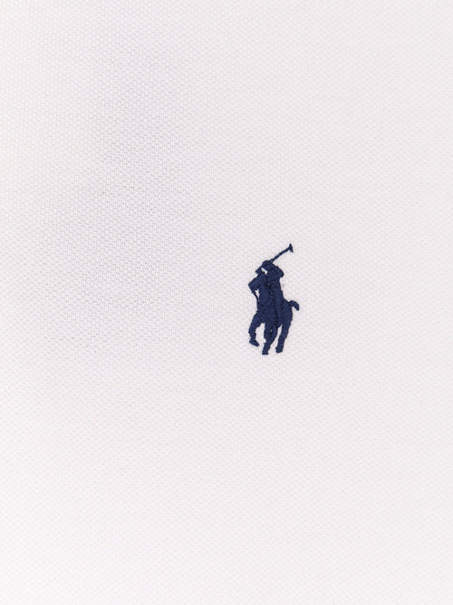 Polo Ralph Lauren Cotton polo shirt with embroidered logo - White