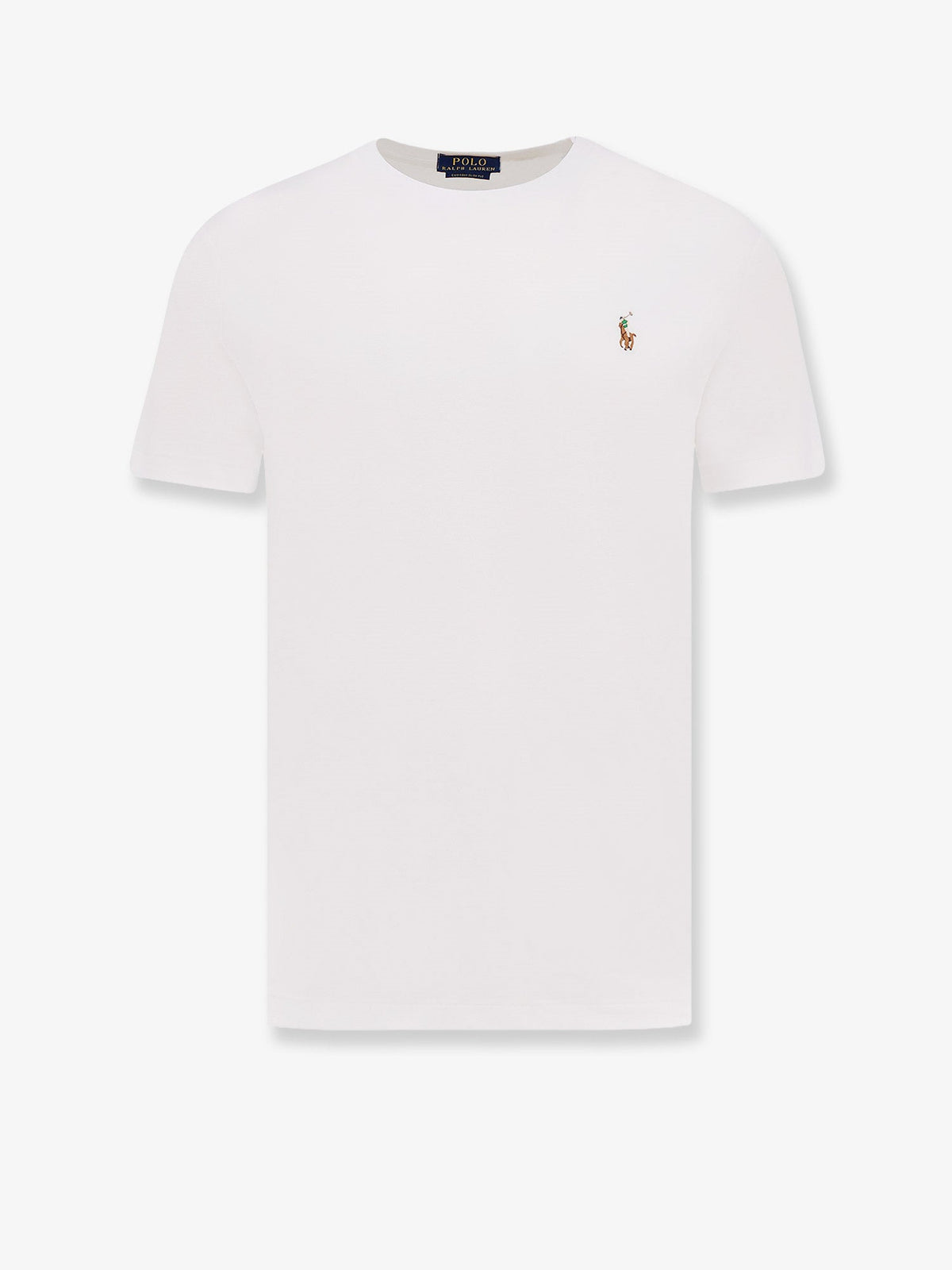 Polo Ralph Lauren Cotton t-shirt with Logo embroidery - White