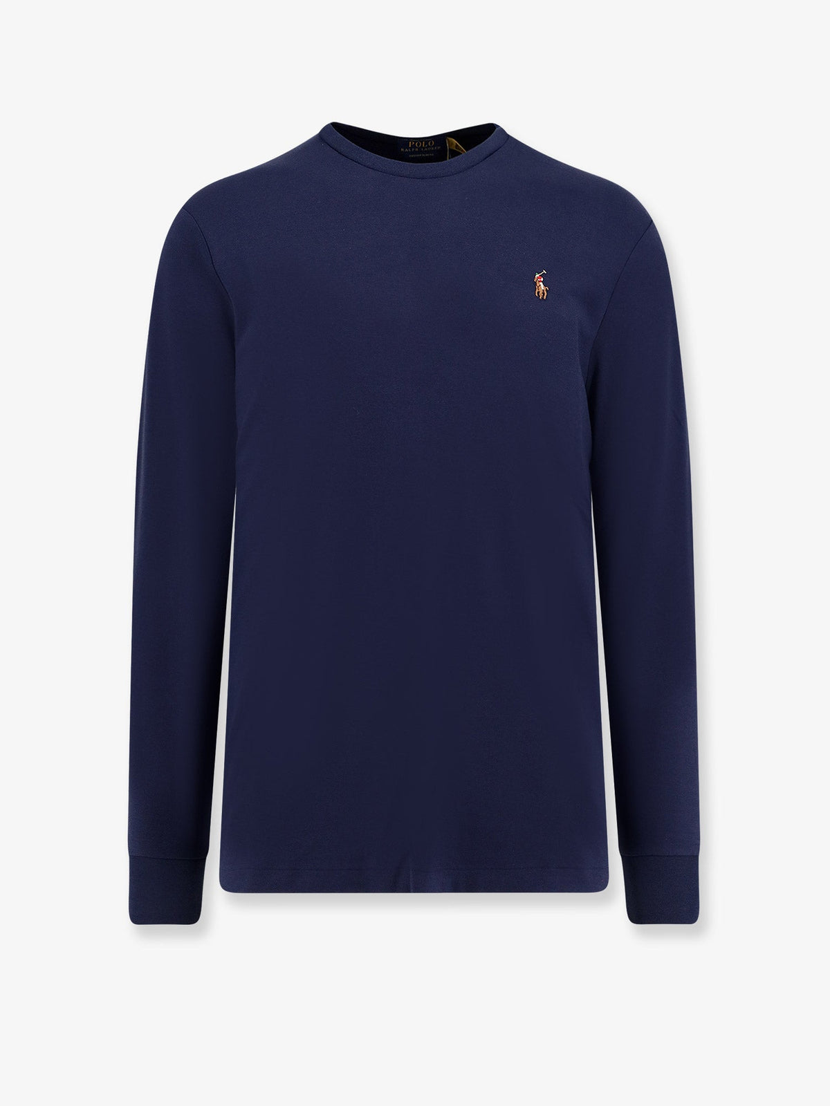 Polo Ralph Lauren Cotton t-shirt with Logo embroidery - Refined Navy